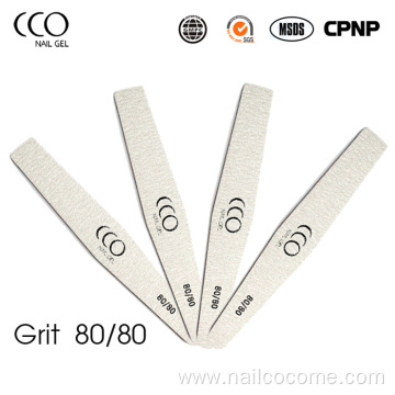 CCO High Quality Manicure Nail Files 100/100 Private Label Durable Nail Tools for Salons